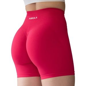 pink aurola seamless shorts